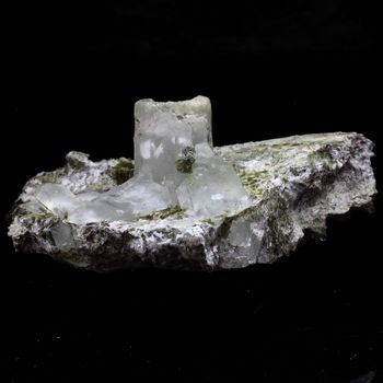 Quartz, Epidote, Byssolite. 594.0 ct.