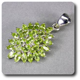 GREEN PERIDOT PENDANT