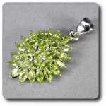 GREEN PERIDOT PENDANT