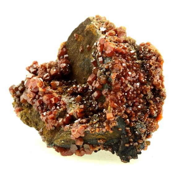 Vanadinite + Goethite. 376.5 ct.