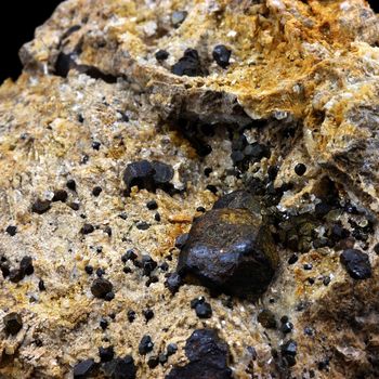 Pyrite + Calcite + Dolomite.