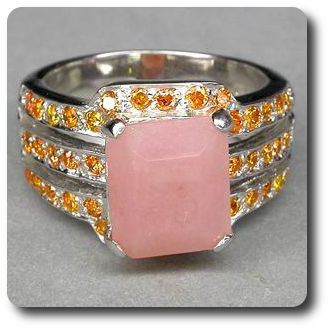 PINK OPAL RING