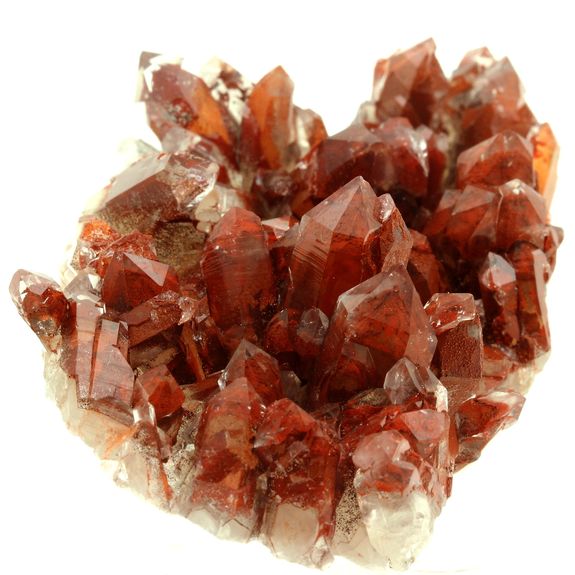 Red quartz. 757.0 ct.
