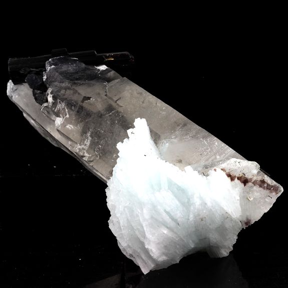 Cleavelandite + Tourmaline + Quartz.