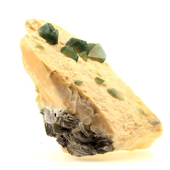 Hydroxylapatite + Microcline + Mica + Quartz.