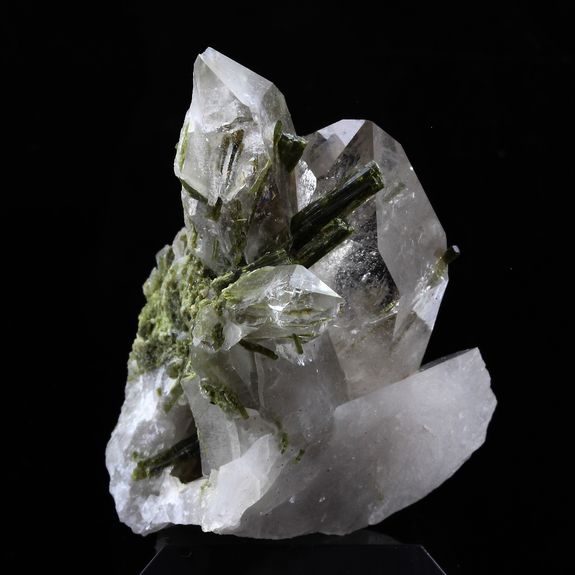 Smoky Quartz + Epidote.