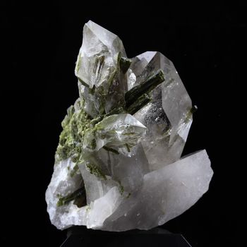 Smoky Quartz + Epidote.