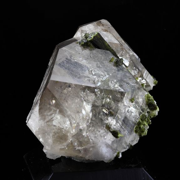 Smoky Quartz + Epidote.