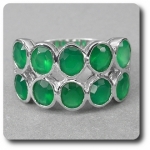 GREEN AVENTURINE RING