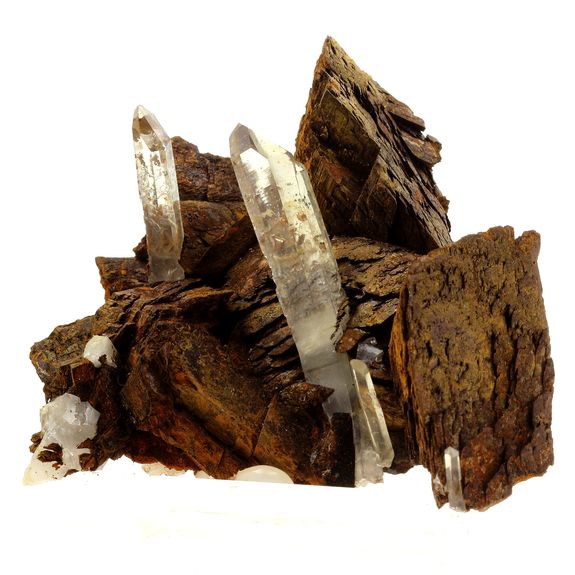 Siderite + Quartz. 1000.0 ct.