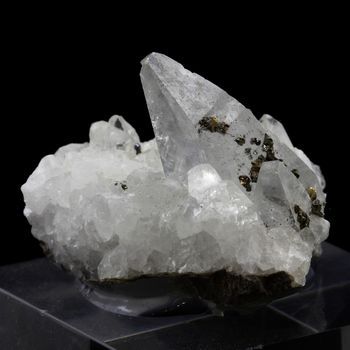 Celestine + Pyrite.