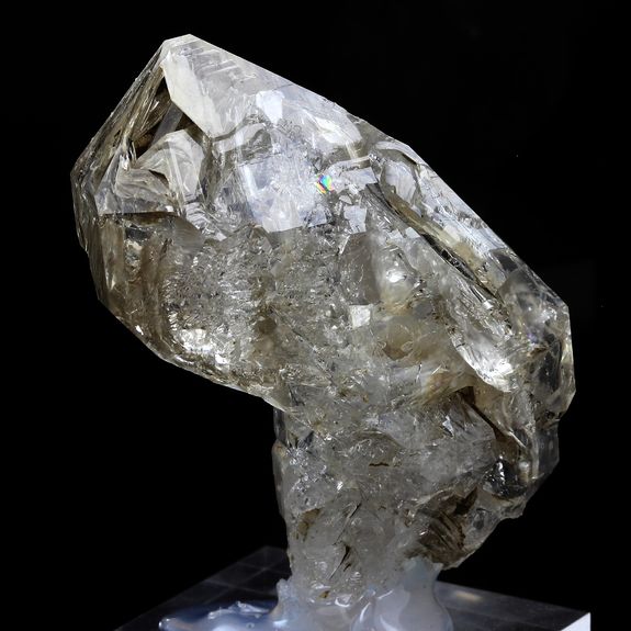 Quartz fenêtre. 448.0 ct.