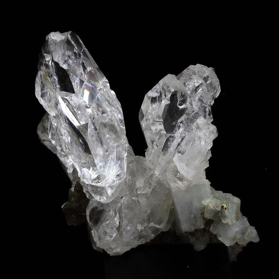 Quartz à Ame + Adulaire + Epidote. 107.0 ct.