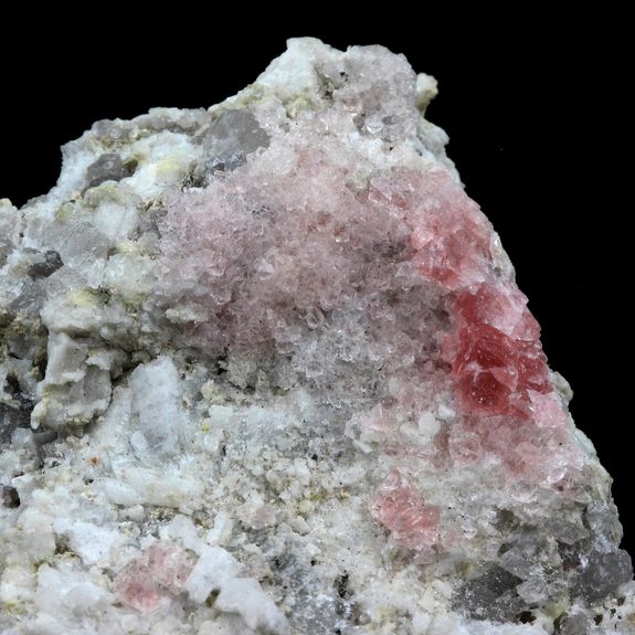 Fluorite rose sur Granite. 342.0 ct.