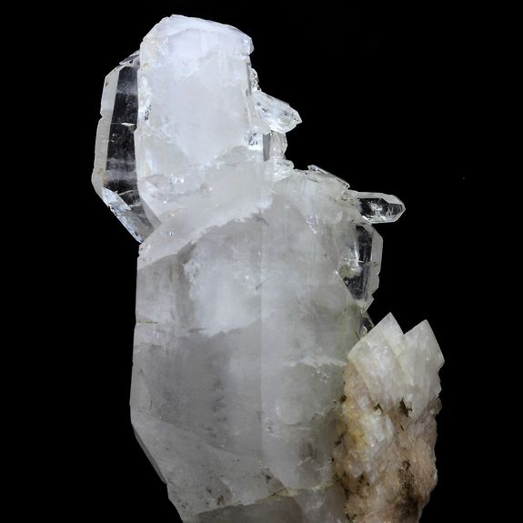 Quartz à Ame + Calcite. 527.0 ct.