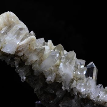 Quartz Biterminé + Calcite. 758.0 ct.