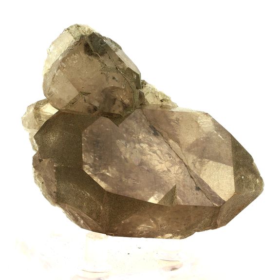 Quartz fumé Biterminé. 991.0 ct.