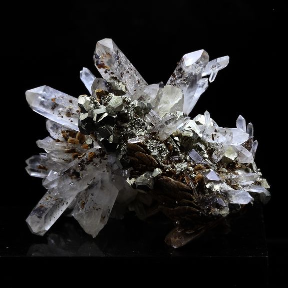 Siderite, Quartz, Pyrite. 221.0 ct.