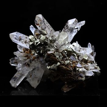 Siderite, Quartz, Pyrite. 221.0 ct.