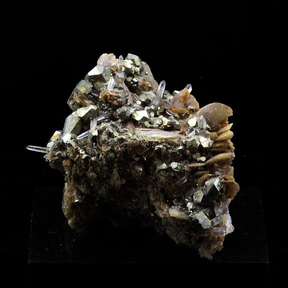 Siderite, Quartz, Pyrite. 376.0 ct.
