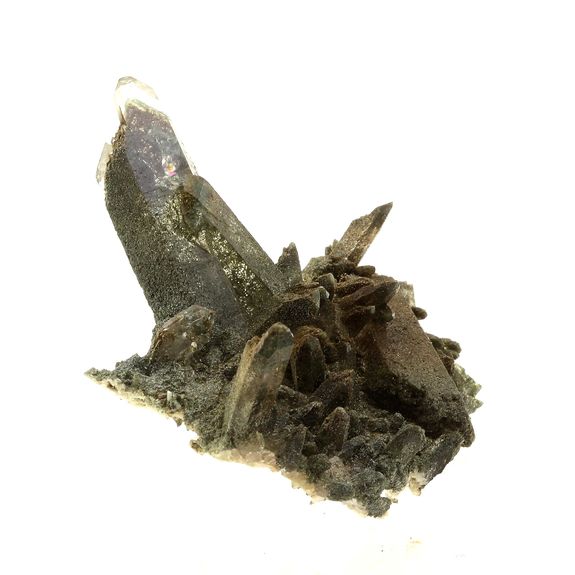 Quartz + Chlorite. 191.0 ct.