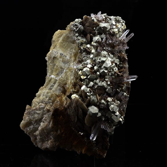 Siderite, Quartz, Pyrite. 1302.0 ct.