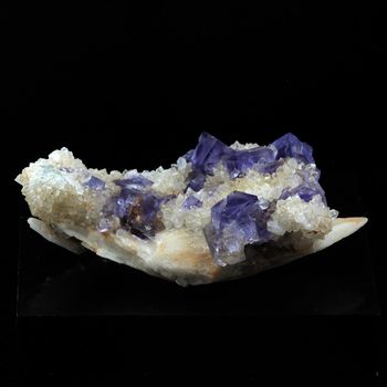 Fluorite + Baryte + Quartz. 120.0 ct.