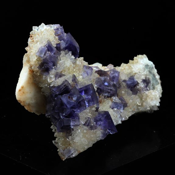 Fluorite + Baryte + Quartz. 120.0 ct.
