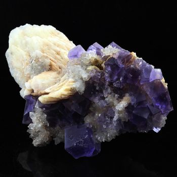 Fluorite + Baryte + Quartz.