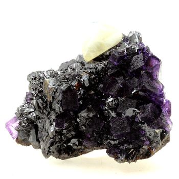 Fluorite + Sphalerite + Calcite. 5509.0 ct.