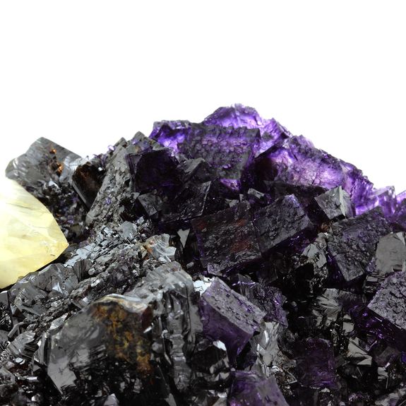 Fluorite + Sphalerite + Calcite. 5509.0 ct.