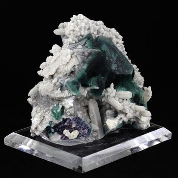 Fluorite + Quartz.