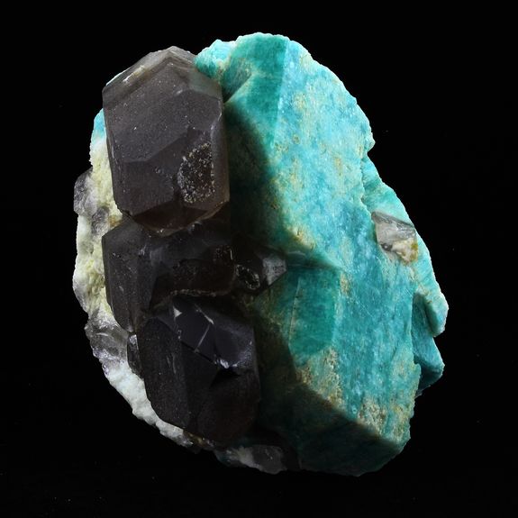 Amazonite + Quartz Fumé. 9077.0 ct.
