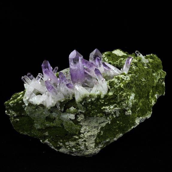 Améthyste + Epidote. 4003.0 ct.