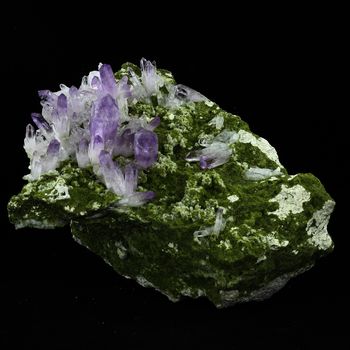 Améthyste + Epidote. 4003.0 ct.