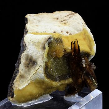 Baryte, Calcite.