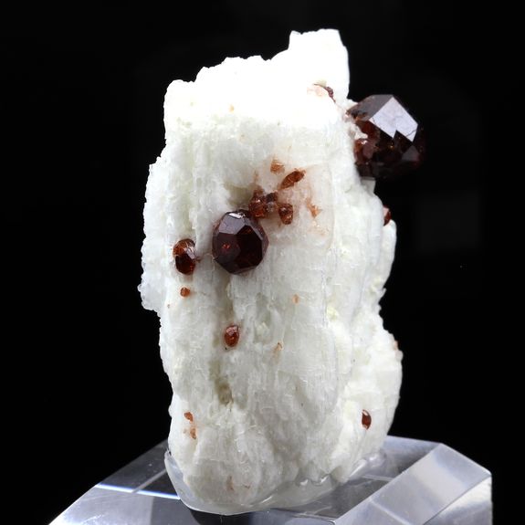 Spessartite Garnet, Orthose.