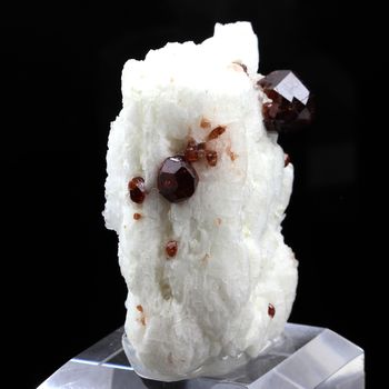 Spessartite Garnet, Orthose.