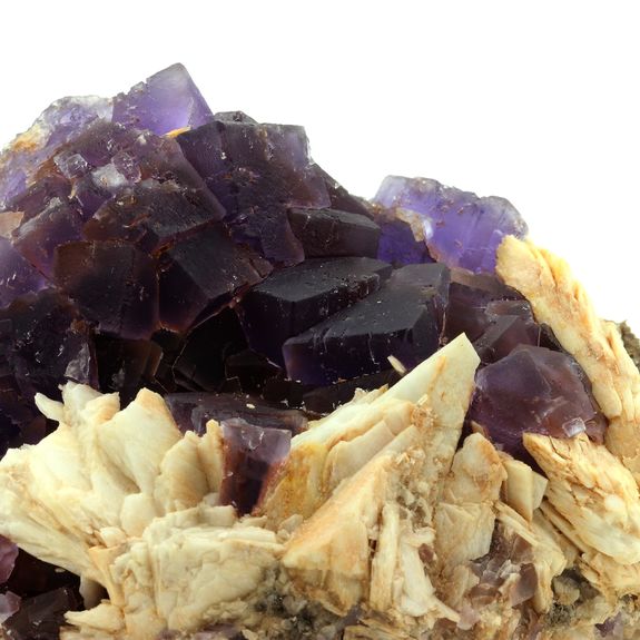 Fluorite + Baryte + Quartz. 4836.0 ct.