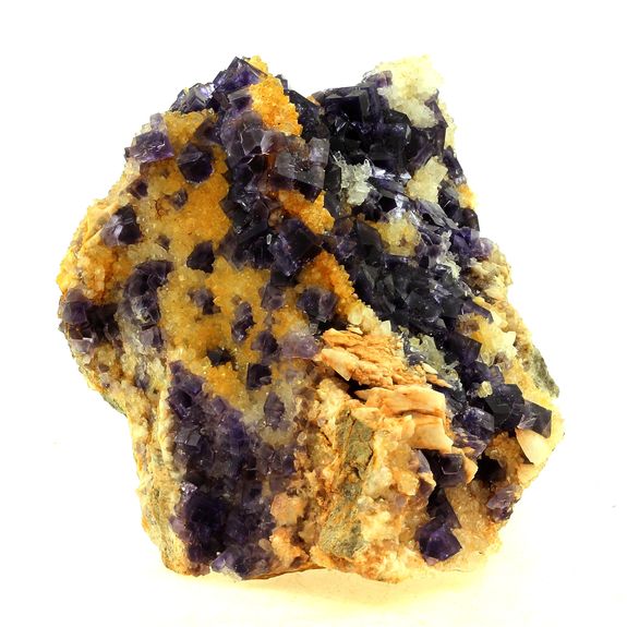 Fluorite + Baryte + Quartz. 2664.0 ct.