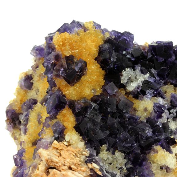 Fluorite + Baryte + Quartz. 2664.0 ct.