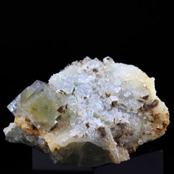 Fluorite + Quartz.