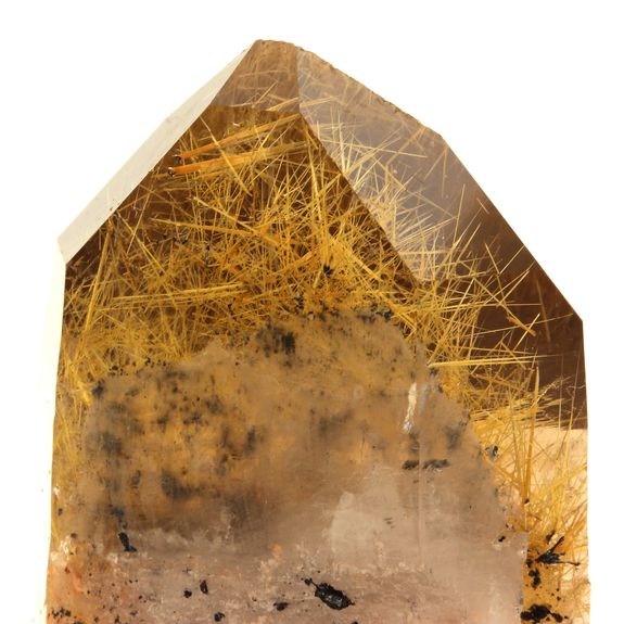Quartz + Rutile.