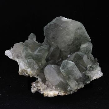 Quartz Gwindel fumé + Chlorite. 2780.0 ct.