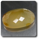 23.14 cts CALCEDOINE BLANC JAUNE