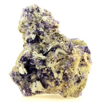 Fluorite + Baryte + Quartz. 4646.0 ct.