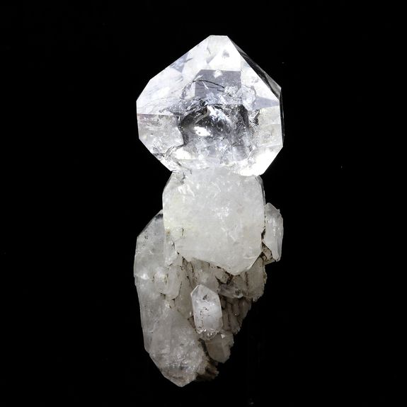Quartz fenêtre sceptre. 21.0 ct.