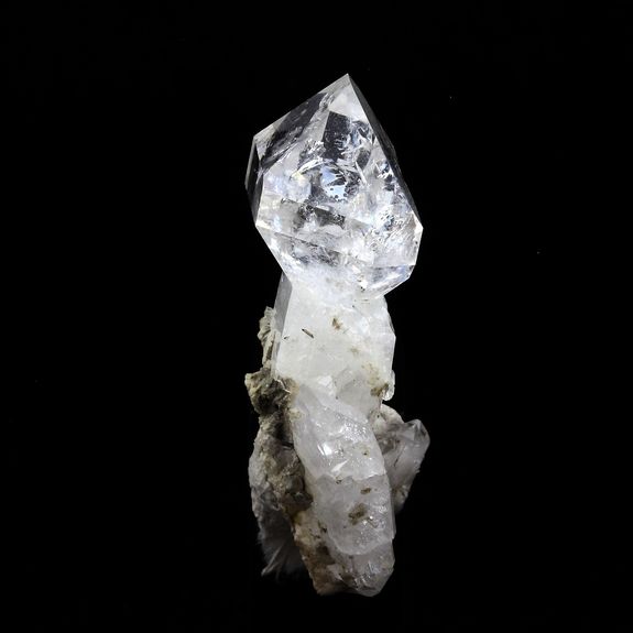 Quartz fenêtre sceptre. 21.0 ct.