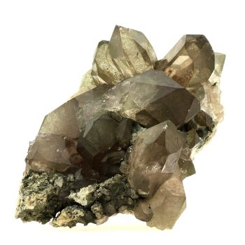 Smoky quartz.