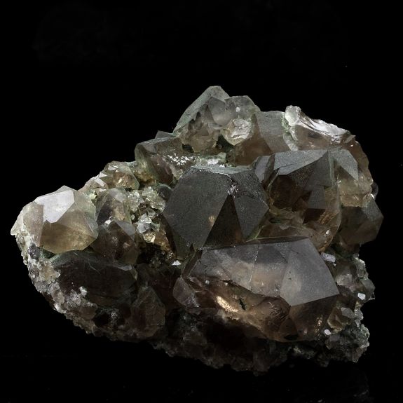 Smoky quartz.